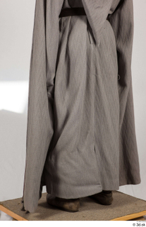  Photos Medieval Monk in grey suit Medieval Clothing Monk grey skirt lower body 0003.jpg